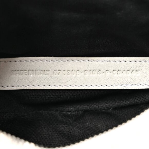 Balenciaga Le Cagole Leather Bag White XS - Picture 6 of 14